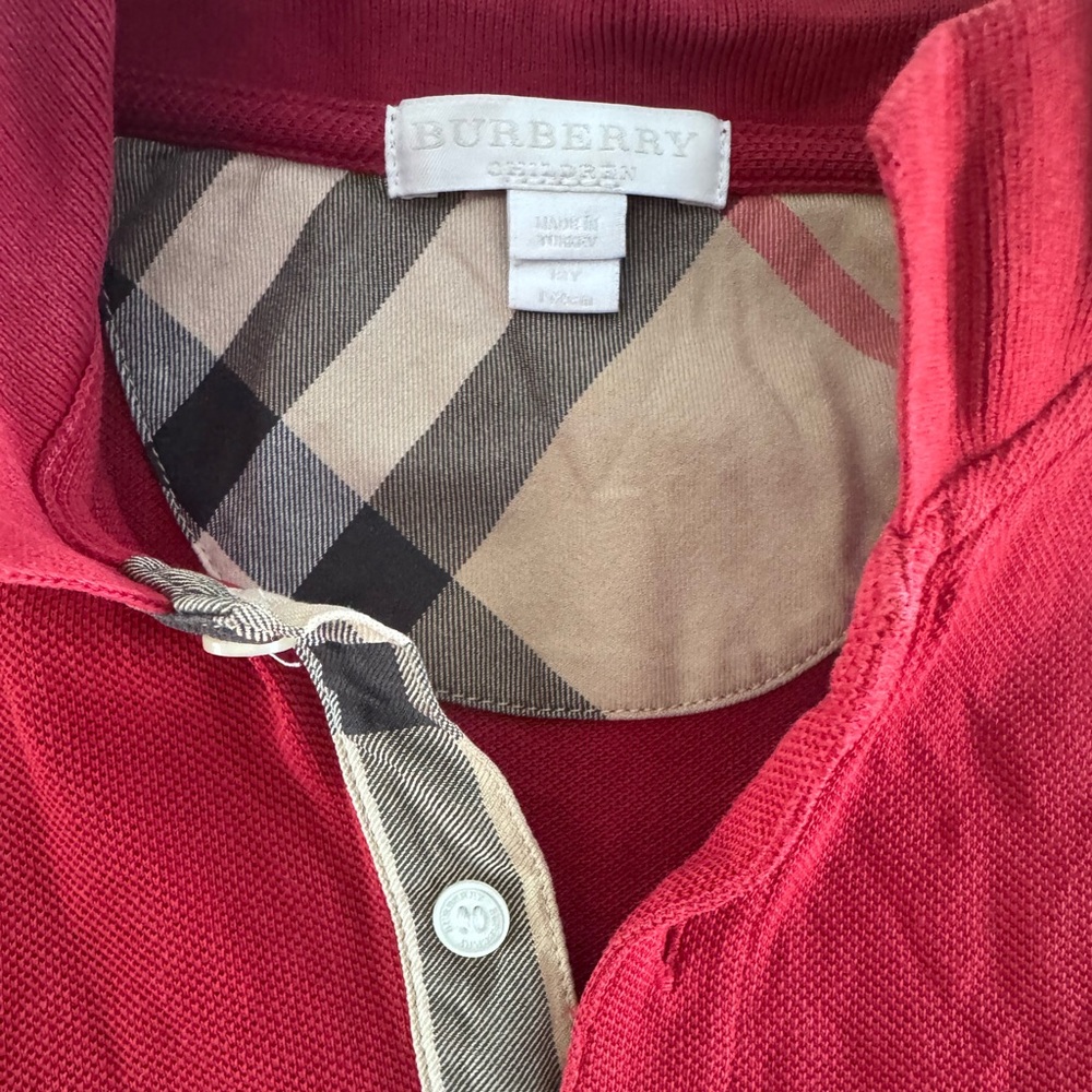 Burberry Kids Polo Shirt - Picture 3 of 7